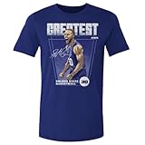 500 LEVEL Steph Curry Shirt (Cotton, Large, Royal Blue) - Steph Curry Golden State Greatest WHT