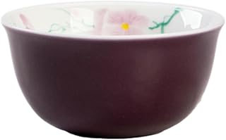90ml/3oz Chinese household simple and exquisite purple hand-painted underglaze color ceramic interior painting host cup-grape purple