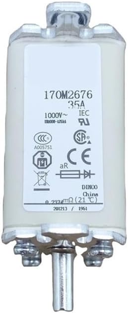 35A 1000V Fuse Power 170M2676 Thermal Fuse China Ceramic Fuse