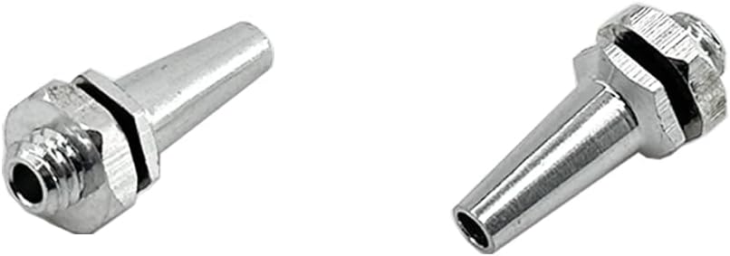 2PCS RC Boat Aluminium M6 Antenna Mount Base with Antenna Tube Sleeve for RC Boat Ship Car DIY Model Toy Building Parts (Silver)
