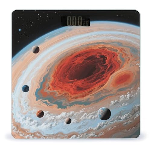 Báscula digital para baño Jupiter Red Spot 400 lb miniatura 1