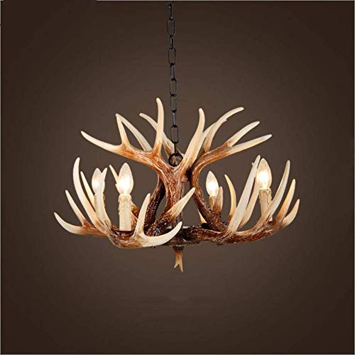 Applique murale tête de mouton créative, lustre bougie pour éclairage confortable
