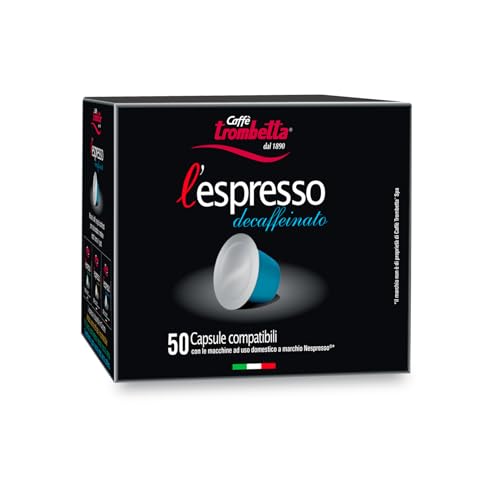 Caffè Trombetta Espresso Decaffeinato 50 Capsule