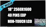 New KrystalPix LCD Display FITS- Replacement Panel for Alienware 18 Area-51 AA18250 18