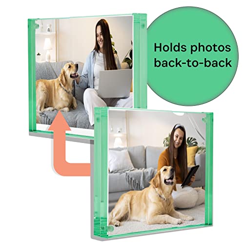 Color Edge Magnet Frame By Canetti-Green-4X6 Inch #TOP4