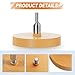 1PCS Adhesive Remover Wheel - Rubber Eraser Wheel for Drill, Decal and Sticker Remover Tool for Cars, for Emblem and Tape