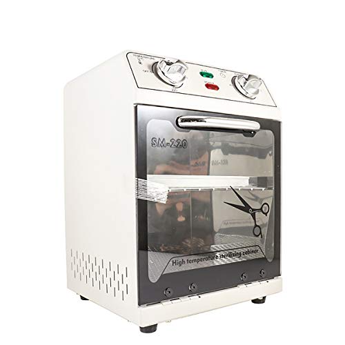 GAYBJ 12L double-layer sterilizer Dry Heat Sterilizer Nail Sterilizer Professional High Temperature Sterilizer Box Manicure Nail Tool Dry Heat Sterilizer