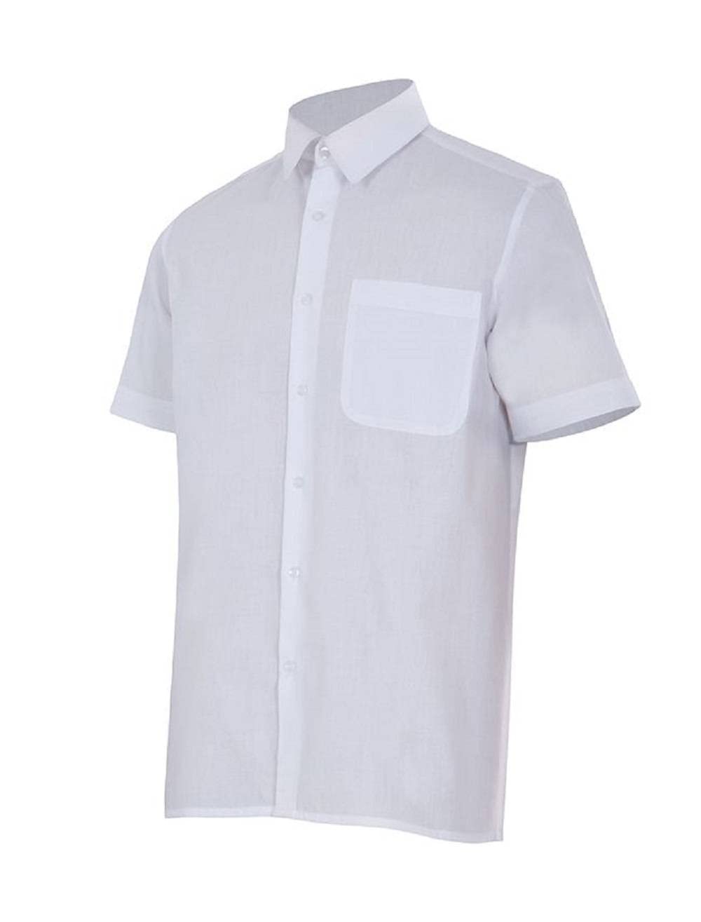 VELILLA Velilla 531, Camisa de Manga Corta, Color Blanco, Talla 3XL