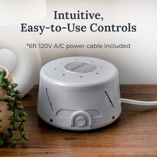 Yogasleep Dohm Classic (Gray) The Original White Noise Machine, Soothing Natural Sound from A Real Fan, Noise Cancelling for Office Privacy, Travel & Meditation, Sleep Therapy for Adults & Baby by YOGASLEEP - Image 7
