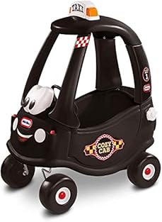 BLACK CAB COZY COUPE - Taxi for one In this fun take on our original Cozy Coupe ride-on toy, this cool black cab is a must for any little wannabe driver REMOVABLE FLOOR BOARD - Removable floor board, when the floor is in, little ones’ feet are protec...