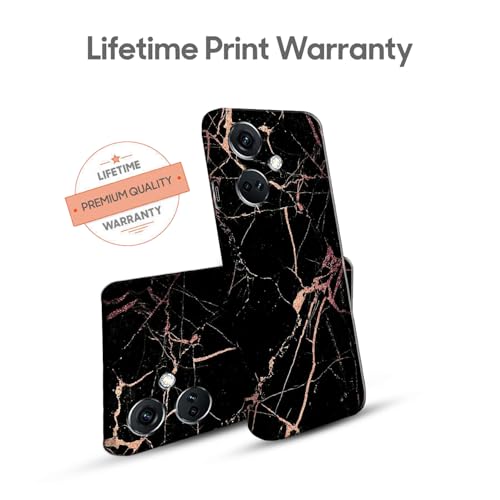 Image of COLORflow Back Cover Compatible with OnePlus Nord CE 3 5G | Beautiful Black Golden Marble | Designer Printed Hard CASE Bumper Back Cover Compatible with OnePlus Nord CE 3 5G