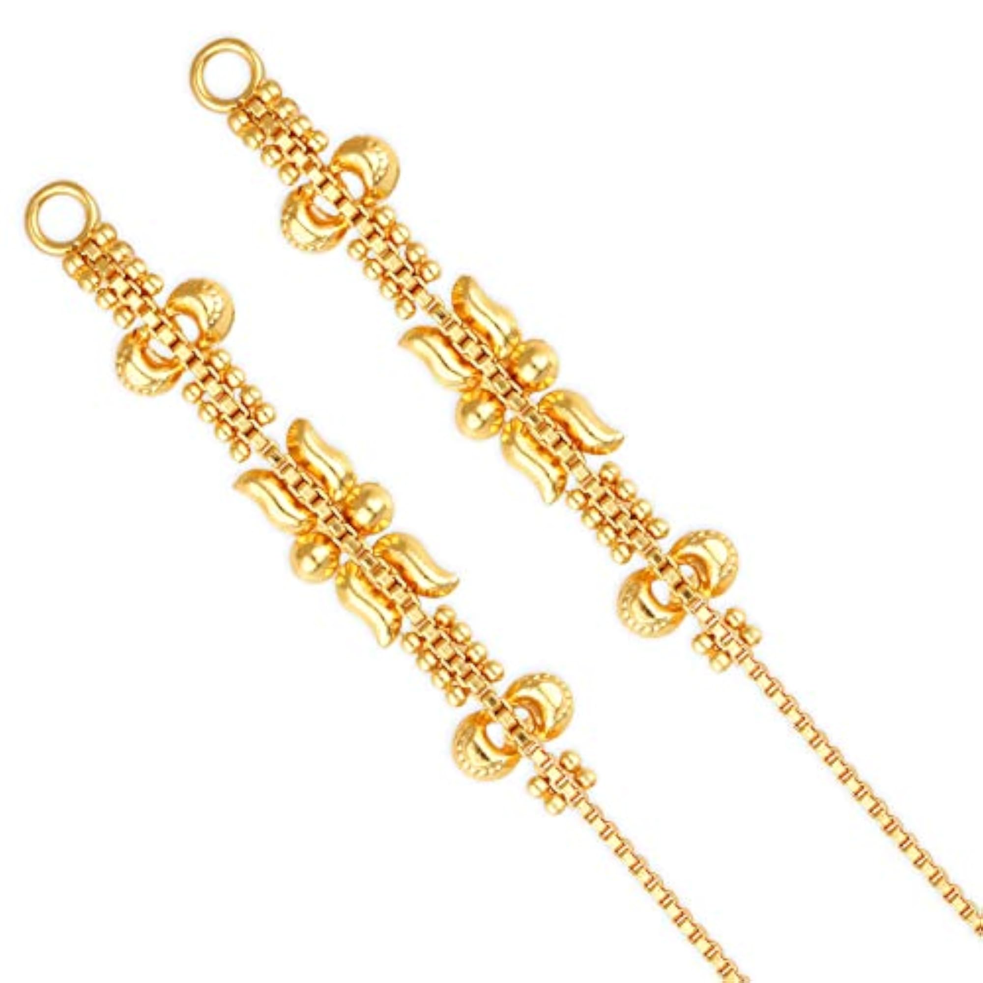 Vivastri's 1gram Gold Plated Kanchain Earcuff Combo