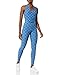 Eleven by Venus womens Ace Tank Yoga Shirt, Ocean Checkered Print, X-Small US