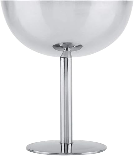 Miniatura 9 de Hapivida Taza de helado de acero inoxidable, tazones de postre para servir, tazones para salsa, mini tazas de yogur con patas redondas, bocadillos y