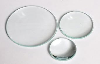 United Scientific Supplies LCV520 Double Convex Lens, 50 mm Diameter, 500 mm Focal Length, 1 Count Pack of 1