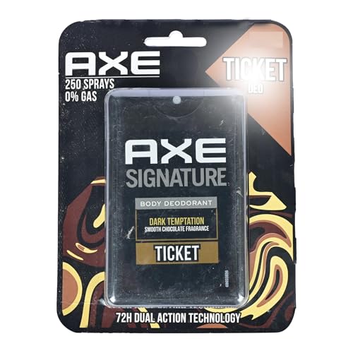 AXE Signature Ticket, Dark Temptation Deodorant Spray Body Perfume For Men-17Ml