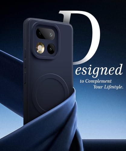Image of WOW IMAGINE Back Case Cover for Realme 16 5G | Soft Matte Silicone Case| Slim Fit & Shockproof | Camera Protection Bumper Cover (Blue)