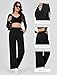 Gracyoga Womens Wide Leg Sweatpants Baggy Lounge Travel Pants Fall Fashion Outfits 2026 Spring Clothes Joggers Black S