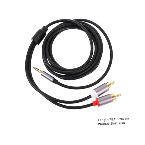 Cable de audio auxiliar Jack 3.5mm 2m Homoyoyo miniatura 5