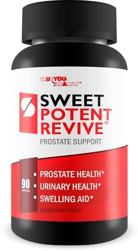Sweet Potent Revive – Our Best Prostate Support Supplement for Men’s Health – Advanced Prostate Supplements for Men – Prostate Health Supplements for Men Prostate Pills for Prostate Health