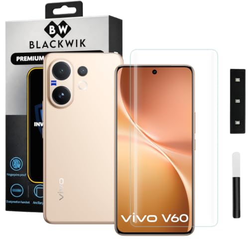 Image of Blackwik UV Curved Tempered Glass for Vivo V60 5G | 1-Pack