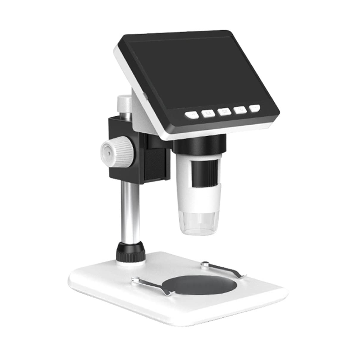 ASerZenith Microscope Accessories Kit Slide Preparation Camera G1200 1200X Digital Microscope For Video Microscope 7Inch Lcd 12Mp Continuous Amplification Magnifier Tool Microscope A