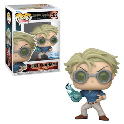 Funko Pop! Jujutsu Kaisen – Kento Nanami (Exclusive Nº 2129) | Figura de Vinilo Coleccionable de 9 cm | Edición Exclusiva Funko | Juguete Original para Fans del Anime | FS