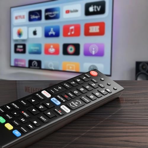 Image of LOUTOC Original Remote Control Compatible with Lg Smart Tv Remote Universal Suitable for LED OLED LCD UHD Plasma Android Television & AKB75095303 with Hot Keys by Tudox