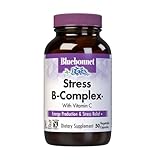 Bluebonnet Nutrition Stress B Complex Vegetable Capsules, 50 Count