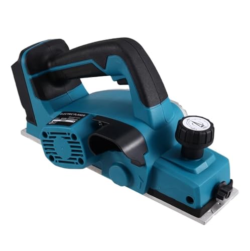 Hookurity Raboteuse électrique portative sans Fil Raboteuse électrique sans Fil et sans balais, alimentée par Batterie Lithium Rechargeable 18 V