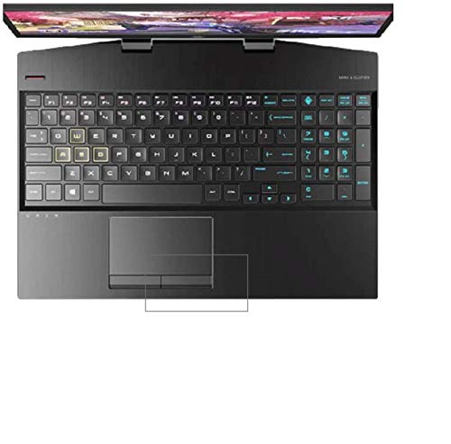 ClearView 【2枚セット】OMEN by HP 15 15-dh0000 2019年9月モデル対応 タッチパッド専用保護フィルム 防指紋(クリア)タイプ