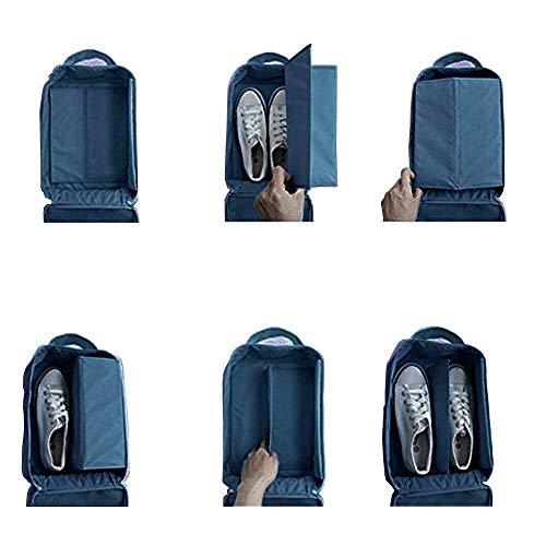 Image of Styleys Shoe Bag /Shoe Pouch for Travelling /Storage (Maroon, S1095)