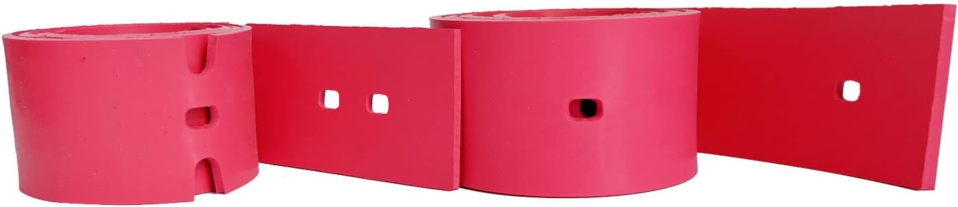 Emotor Industries Universal 33 Inch Rubber for Adjustments Assembly Squeegee (2 Pieces)