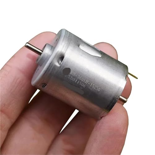 Mini moteur 360 CC 12V 24V électrique RS-360SH micro moteur double axe