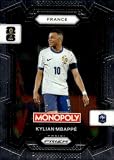 2026 Panini Prizm Monopoly FIFA World Cup #7 Kylian Mbappe France Soccer Futbol Base Trading Card