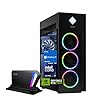 HP OMEN 45L GT22 RTX 5090 Gaming Desktop, Intel Ultra 9 285K, NVIDIA RTX 5090, 64GB DDR5 RAM, 2TB SSD, RGB Light Studio & Gaming Hub,Wi-Fi 6, W11H, Bundle with Lexar SL660 512GB Portable SSD