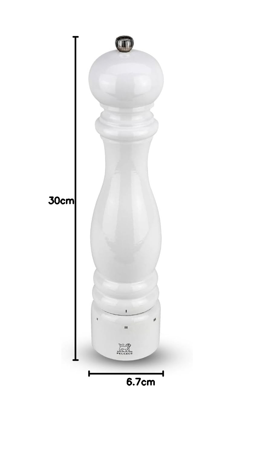 Peugeot Paris Weiß lackiert u Select - 30 cm - Pfeffermühle