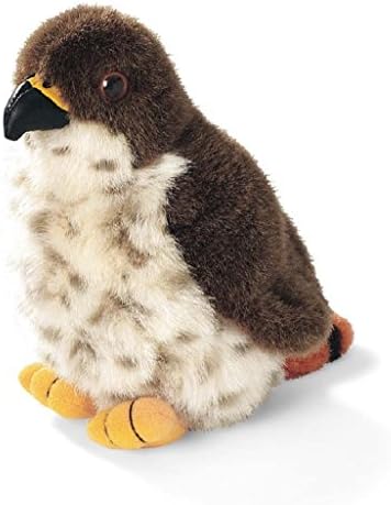 Red Tailed Hawk Audubon Plush Bird Authentic Bird Sound Amazon Sg Toys