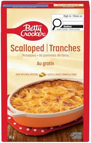 Betty Crocker Au Gratin Scalloped Potatoes, 141 Grams package of Scalloped Potatoes — view 5