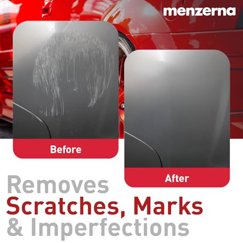 Image of Menzerna Polishing Set 8oz - HCC1000, MCC2500 & SFP3800 | 3-Step System incl. 3 Matching 6-inch Pads for Scratch Removal, Swirl Elimination & Mirror-Like Finish