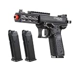 Lancer Tactical Full Auto/Semi Gas Blowback Airsoft Pistol w/Extra Magazine (‎Tandemkross Cthulhu)