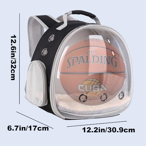 portable small animal backpack travel breathable pet carrier bag cages for guinea pig rabbit bearded dragon squirrel tortoise bird lizard sugar glider
