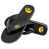 FOCO Damen NCAA College Team Logo Riemen Sandalen Flops Florida State Flip-Flop mit Pailletten, Größe M, Teamfarbe