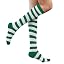 Green and White Stripe