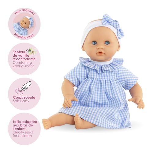 Muñeca Suave Bebé Corolle 12in con Aroma a Vainilla miniatura 3