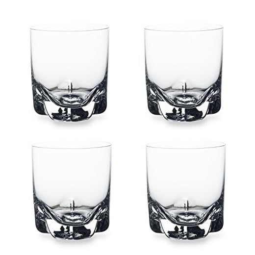 Bohemia 093 006 143 Trio Bar - Juego de Vasos de Aproximadamente 280 ml de Cristal, 4 Unidades