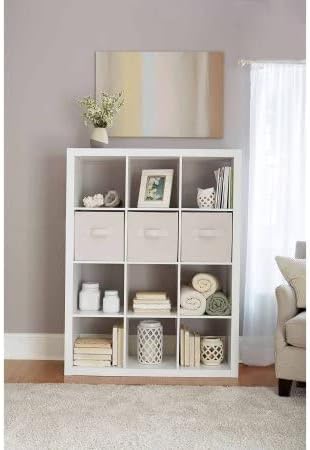 Better Homes and Gardens 12-Cube Organizer (12-Cube, Solid Black)