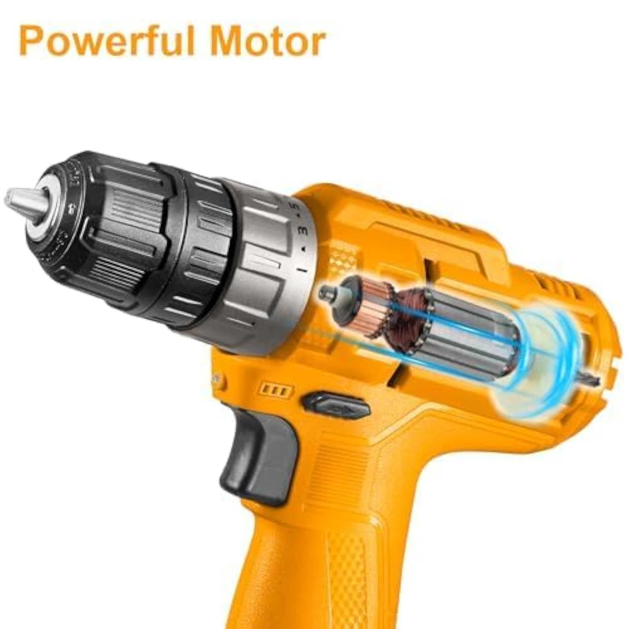 12V Cordless Drill with 1.5 Battery and Drill Bit
