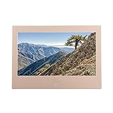 Cadre photo numérique LCD haute définition de 7 pouces avec une résolution de 1024 × 600 et un rapport d'écran de 16:9, prenant en charge la lecture d'images, de musique et de vidéos.