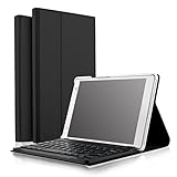 IVSO Case with Keyboard for Lenovo TAB 4 8 Plus, Ultra-Thin Detachable Wireless Keyboard Stand Case/Cover for Lenovo TAB 4 8 Plus Tablet(Black)